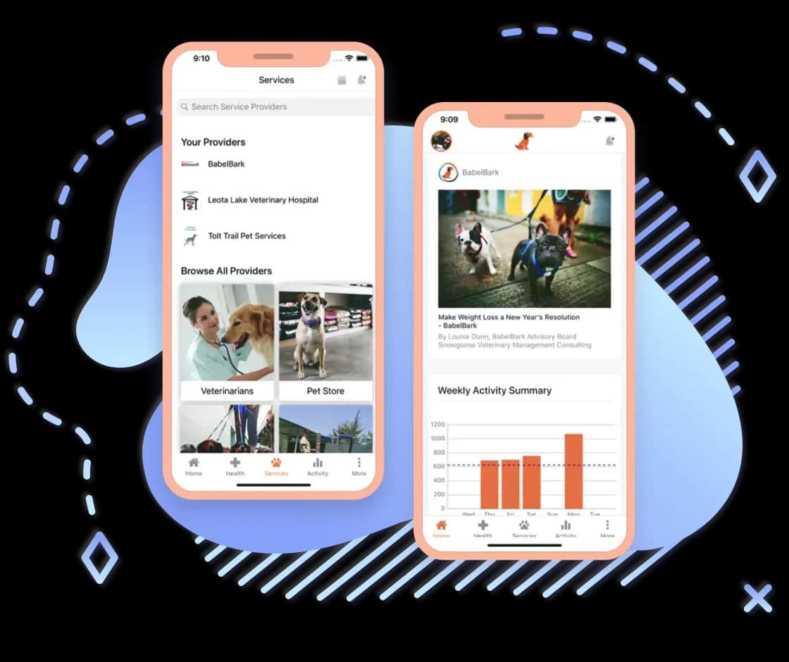 BabelBark, BabelBark is a website and mobile application uniting pet businesses, shelters, veterinary clinics and pet parents to take care of their pets.